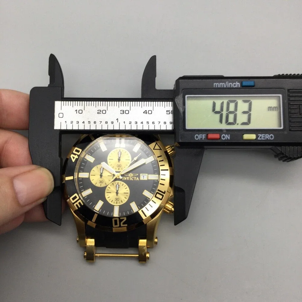 Invicta Seaspider Watch Men Chronograph 48mm Date BROKEN FOR PARTS OR REPAIR - Picture 9 of 11